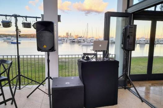 DJ Setup At Matilda Bay Perth